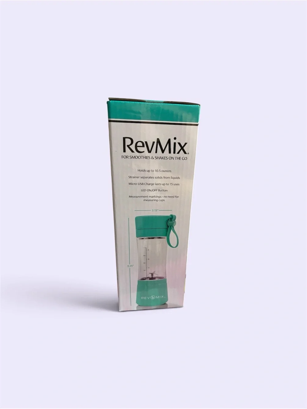 RevMix Portable Blender Bottle - Teal